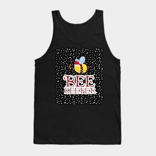 Bee Keeper Christmas Edition Bumble Bees Awareness Tank Top